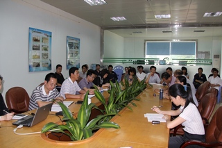 全体员工参加年金宣贯会议